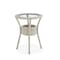 Alaterre Furniture Haven All-Weather Wicker Outdoor Round Glass-Top Accent Table with Storage AWWE02EE - alternate 7